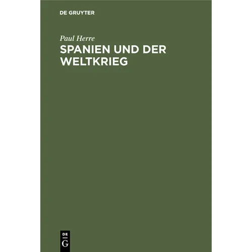 Spanien Und Der Weltkrieg
