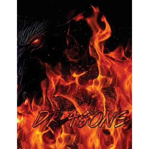 Dragons: Adult Coloring Book: Large, Stress Relieving, Relaxing Dragon Coloring Book for Adults, Grown Ups, Men & Women. 45 One