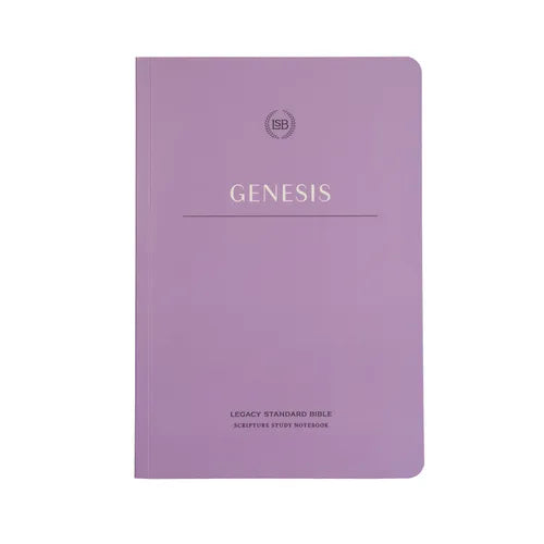 Lsb Scripture Study Notebook: Genesis: Legacy Standard Bible