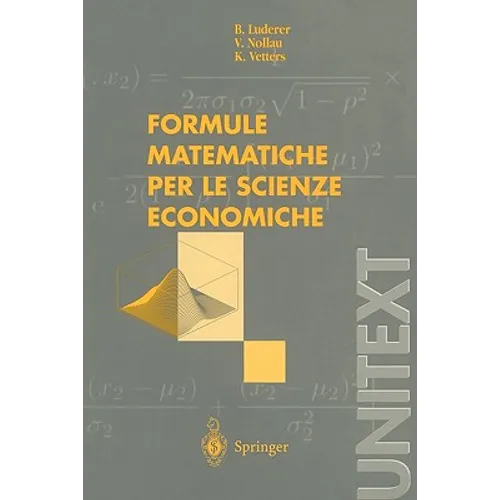 Formule Matematiche Per Le Scienze Economiche