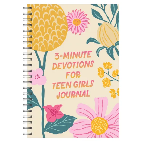 3-Minute Devotions for Teen Girls Journal