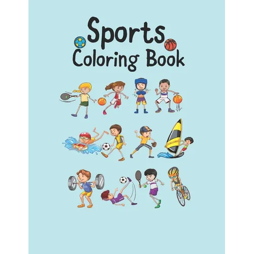 Sports Coloring Book