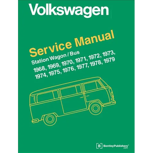 Volkswagen Station Wagon/Bus Official Service Manual: Type 2