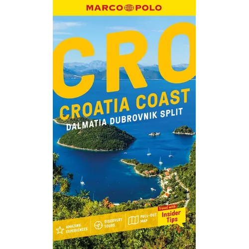 Croatia Coast Marco Polo Pocket Guide: With Pull-Out Map