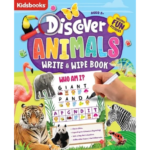 Discover Animals Activity Book