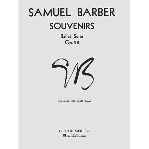 Souvenirs Ballet Suite, Op. 28 (Original): National Federation of Music Clubs 2024-2028 Selection Piano Duet