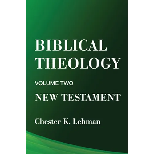 Biblical Theology: New Testament