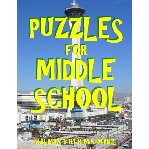 Puzzles for Middle School: 133 Large Print Themed Word Search Puzzles
