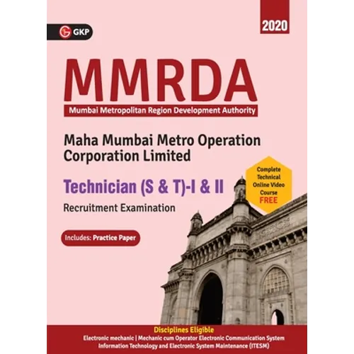 Mmrda Mmmocl 2019: Technician (S&T) I & II