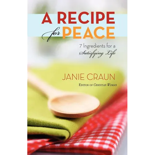 A Recipe for Peace