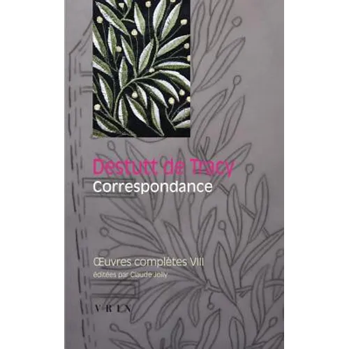 Oeuvres Completes Tome VIII: Correspondance