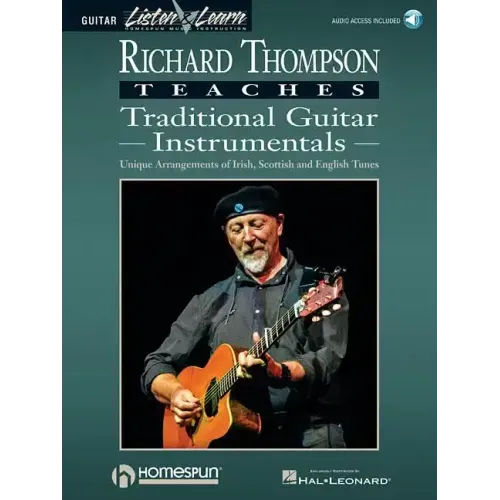 Richard Thompson Teaches Traditional Guitar Instrumentals Book/Online Audio