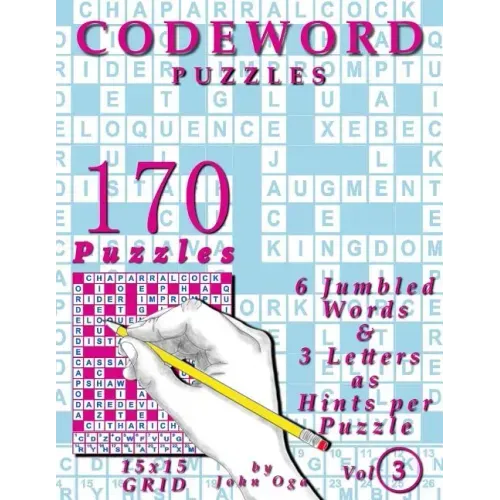 Codeword Puzzles: 170 Puzzles, Volume 3