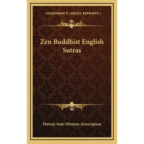 Zen Buddhist English Sutras