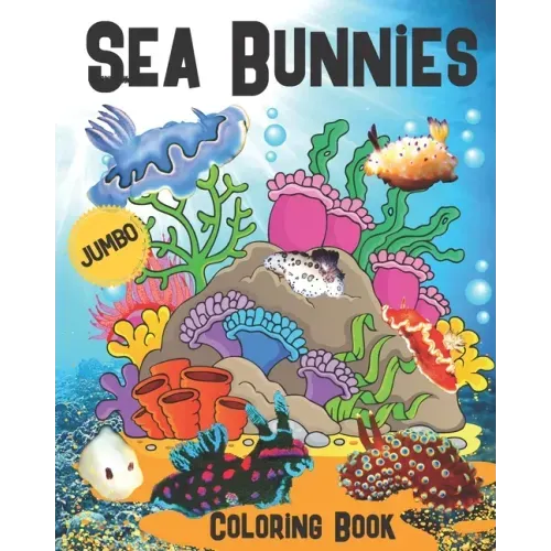 Sea Bunnies: Jumbo Coloring Book