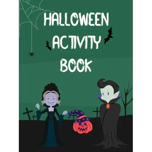 Halloween Activity Book: Murder Mystery