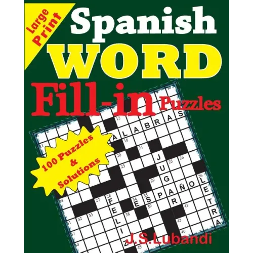 Spanish Word Fill - in Puzzles
