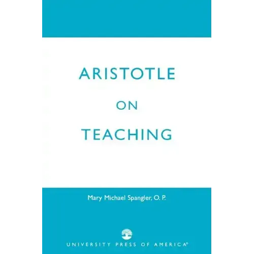 Aristotle on Teaching