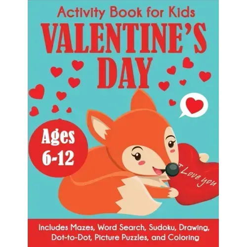 Valentine's Day Activity Book for Kids