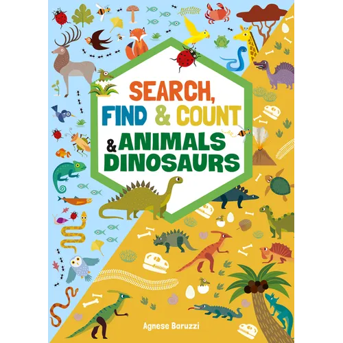 Search, Find & Count: Animals & Dinosaurs