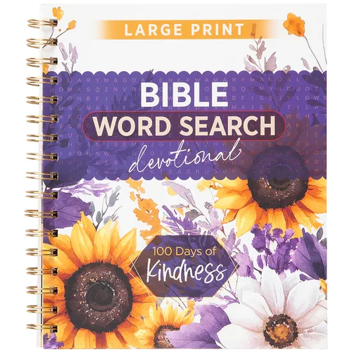 100 Days of Kindness: Bible Word Search Devotional