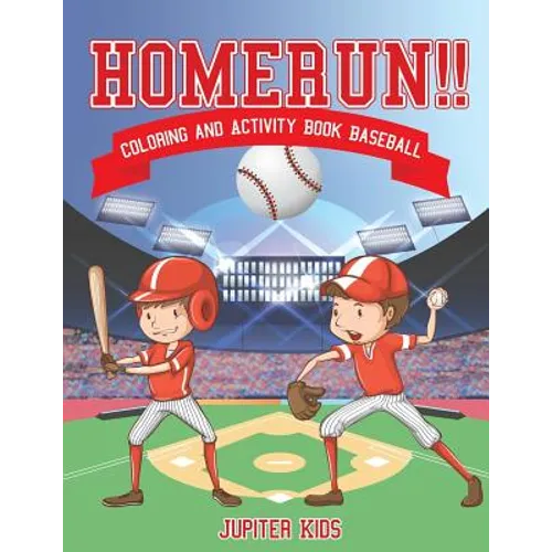 Homerun!! Coloring and Activity Book Baseball