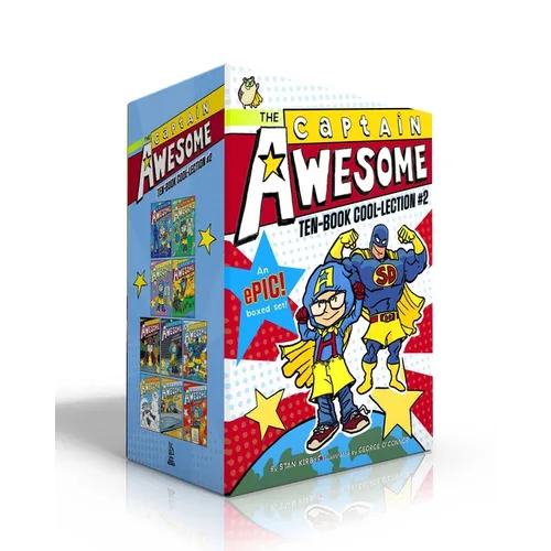 The Captain Awesome Ten-Book Cool-Lection #2 (Boxed Set): Captain Awesome vs. the Evil Babysitter; Gets a Hole-In-One; And the Easter Egg Bandit; Goes