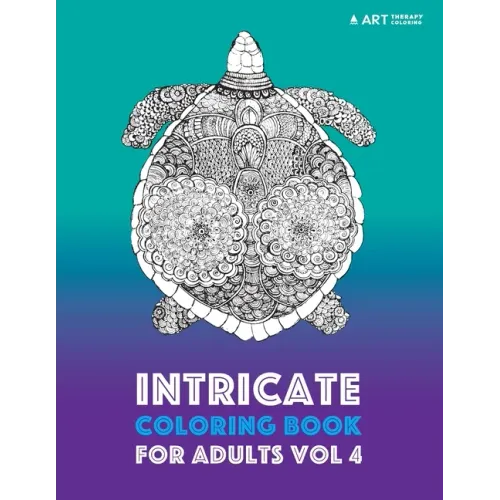 Intricate Coloring Book For Adults Vol 4