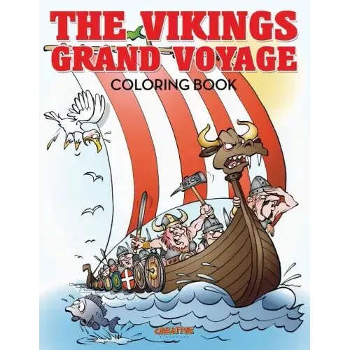 The Vikings Grand Voyage Coloring Book