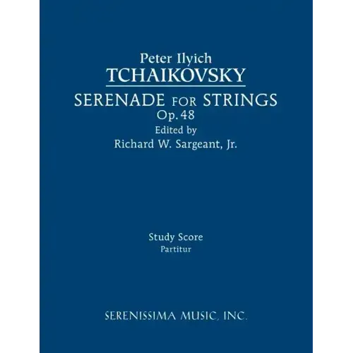 Serenade for Strings, Op.48: Study score