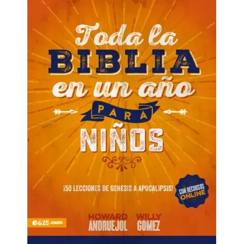 Toda La Biblia En Un Año Para Niños