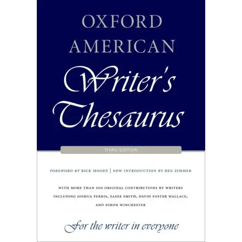Oxford American Writer's Thesaurus