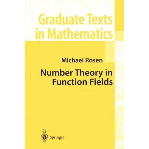 Number Theory in Function Fields