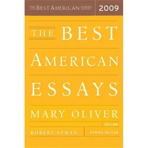 The Best American Essays 2009