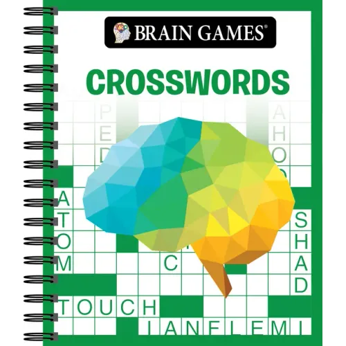 Brain Games - Crosswords (Poly Brain Cover)