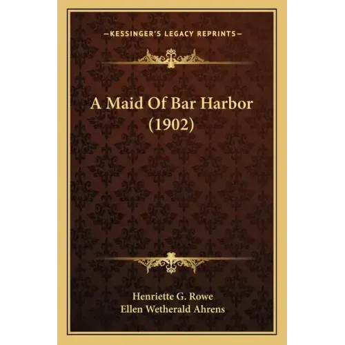 A Maid of Bar Harbor (1902)