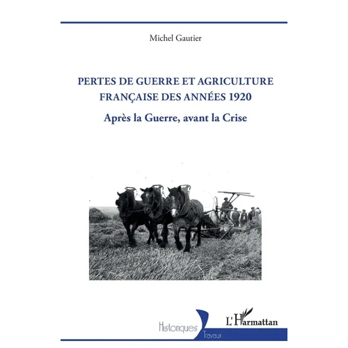 Pertes de guerre et agriculture française des années 1920: Après la Guerre, avant la Crise
