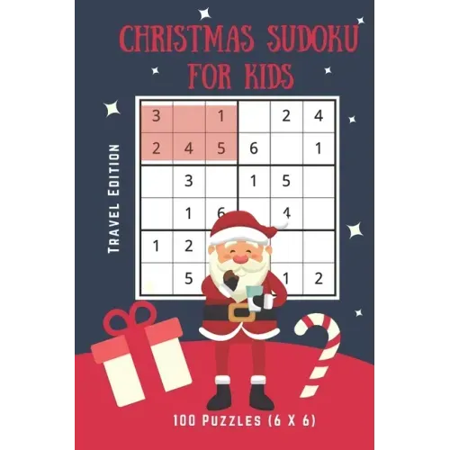 Kids Sudoku Puzzle Travel Size: Kids 6X6 travel size Sudoku 100 puzzle
