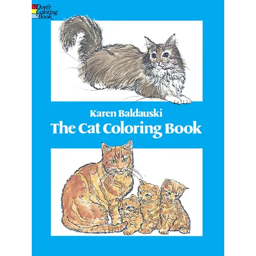The Cat Coloring Book