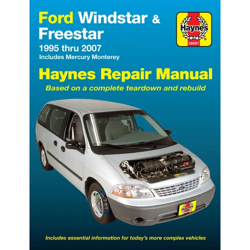 Ford Windstar 1995-07, Ford Freestar & Mercury Monterey 2004-07