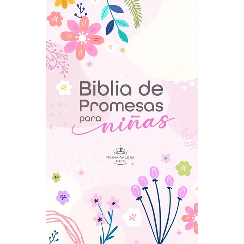Biblia de Promesas Para Niñas Reina Valera 1960 - Historias Bíblicas, Tapa Dura, Edición En Español
