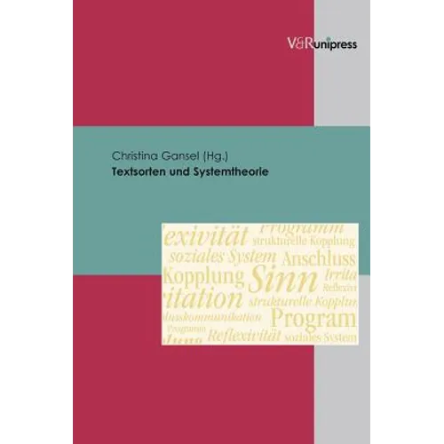Textsorten Und Systemtheorie