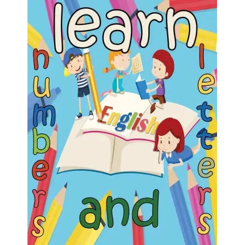 learn numbers and letters: kids book handwriting alphabets tracing letters workbook for children ages 4-6 5-6, ABC print