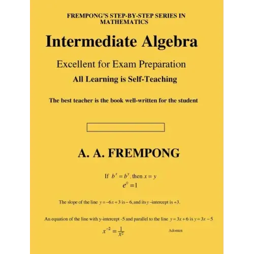 Intermediate Algebra