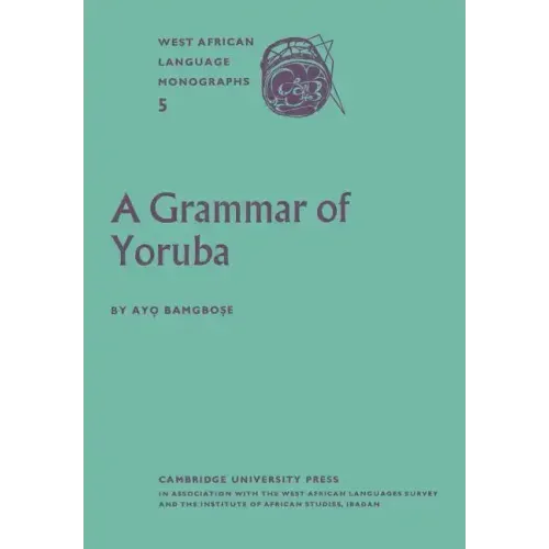 A Grammar of Yoruba