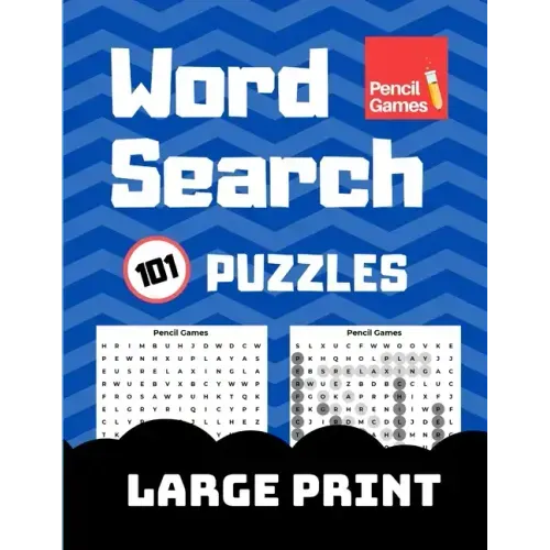 Word Search: 101 Large Print Puzzles, For Adults