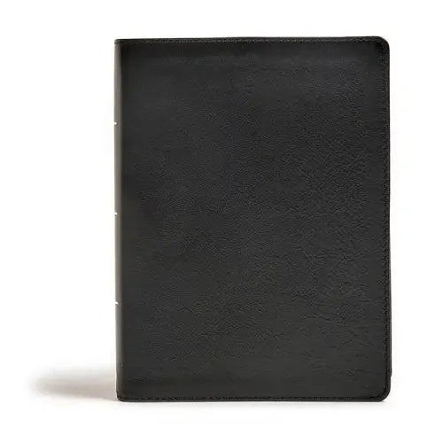 CSB Tony Evans Study Bible, Black Genuine Leather: Study Notes and Commentary, Articles, Videos, Easy-To-Read Font