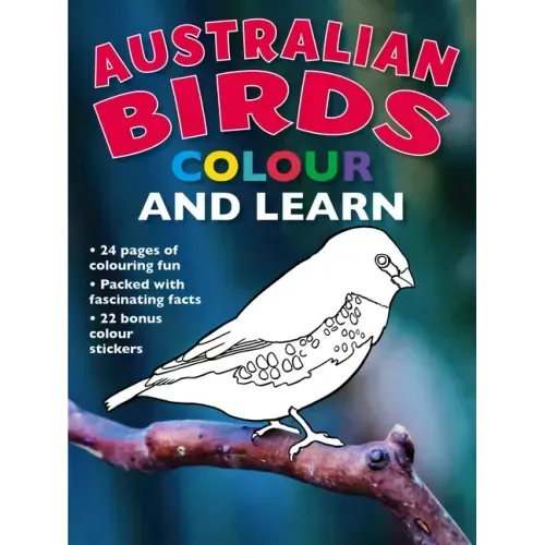 Australian Birds Colour and Learn