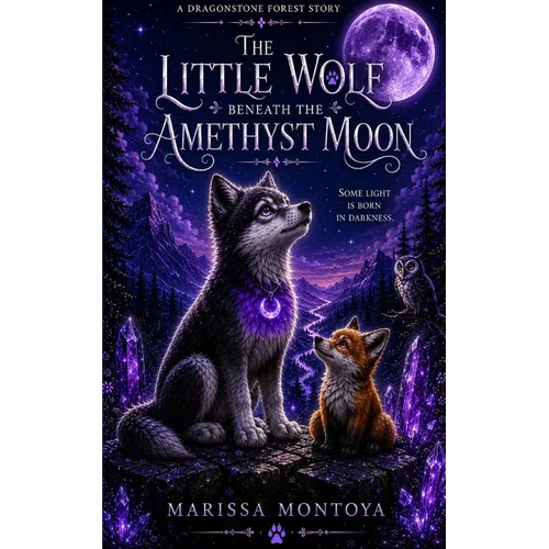 The Little Wolf Beneath the Amethyst Moon