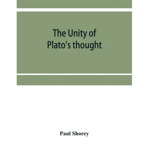 The unity of Plato's thought